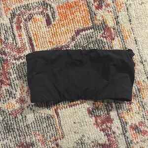 Black skims strapless bandeau